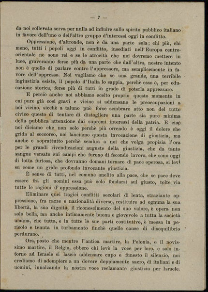 La ignorata tragedia di un popolo / [Comitato fiorentino pro ebrei oppressi]